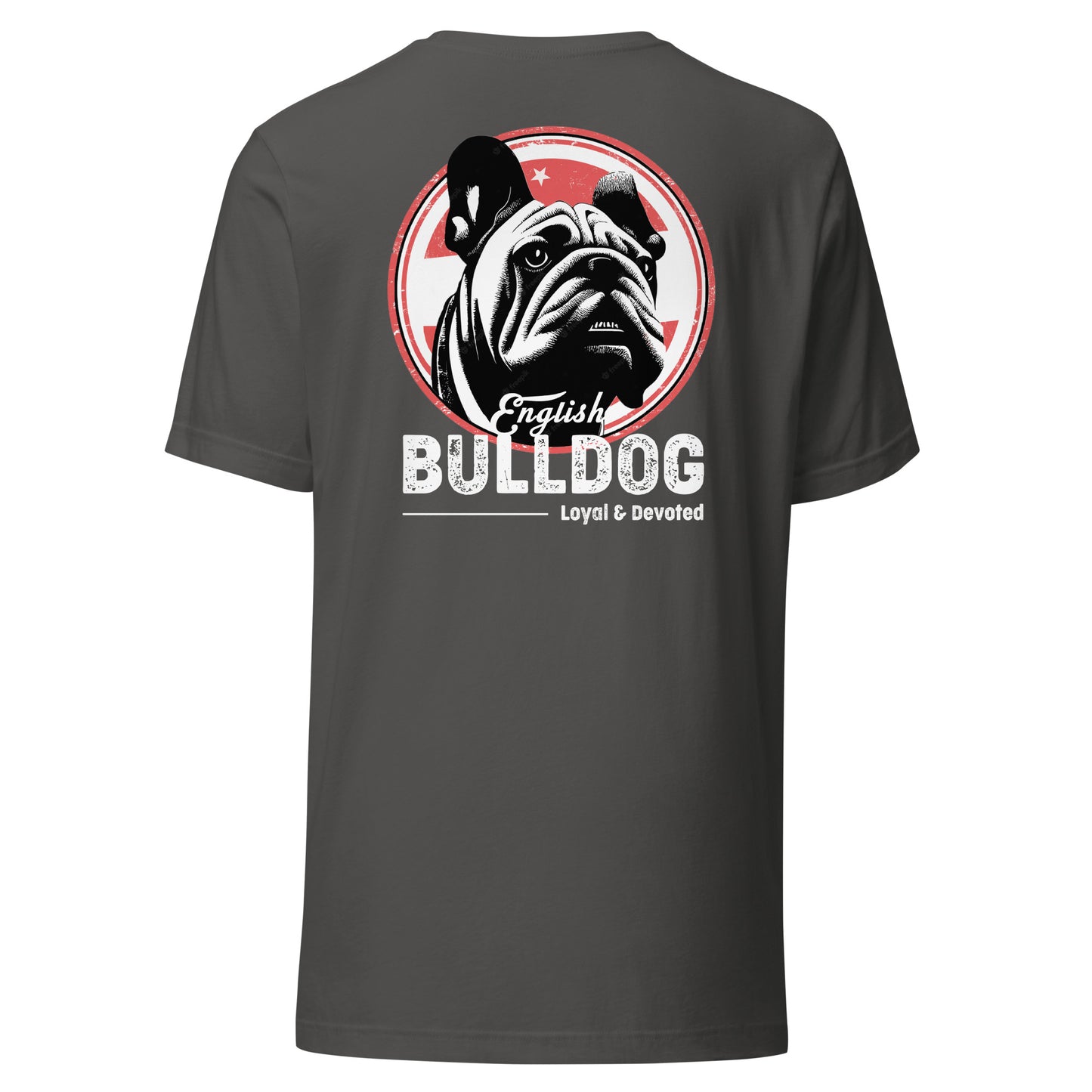 English Bulldog T-shirt | Loyal & Devoted