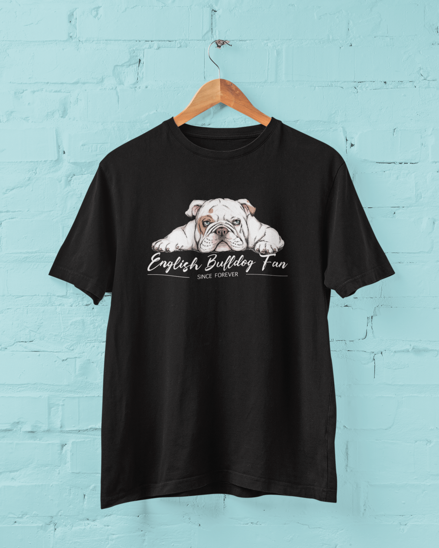 English Bulldog Fan T-shirt