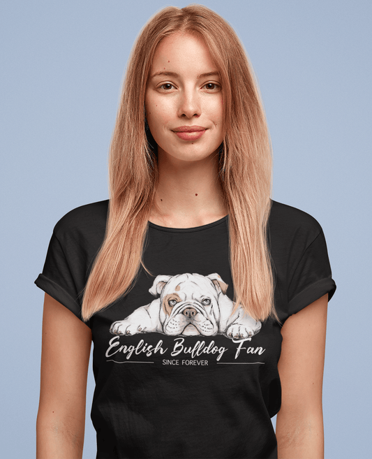 English Bulldog Fan T-shirt