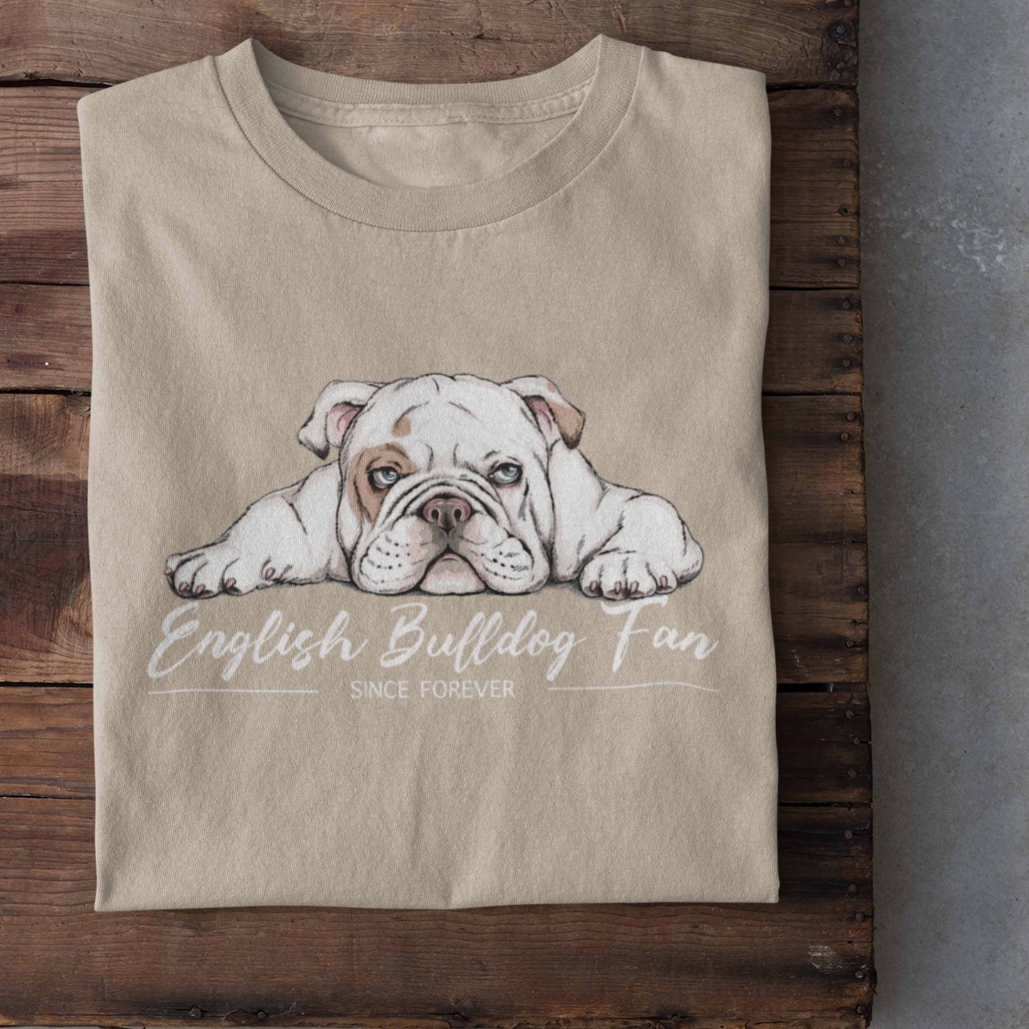 English Bulldog Fan T-shirt