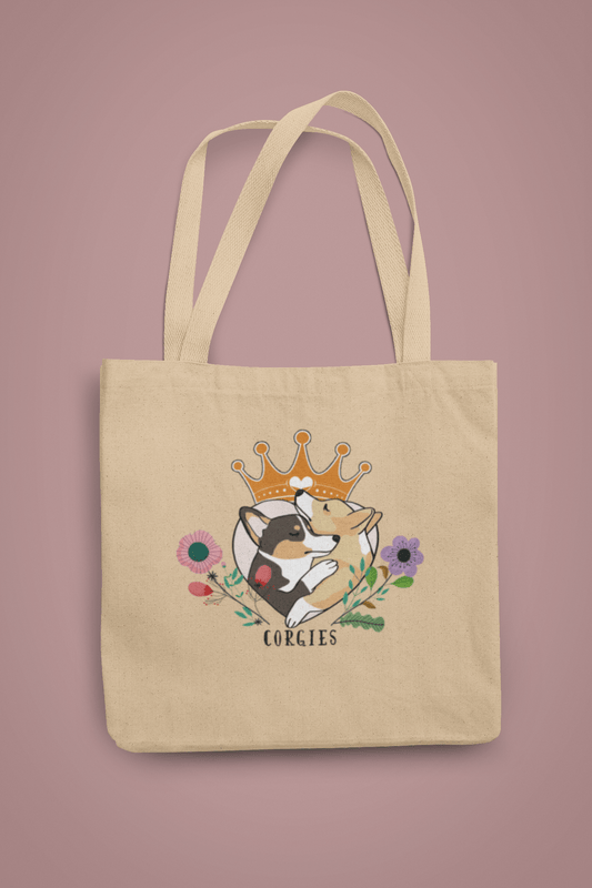 Royal Corgis | Organic Tote Bag
