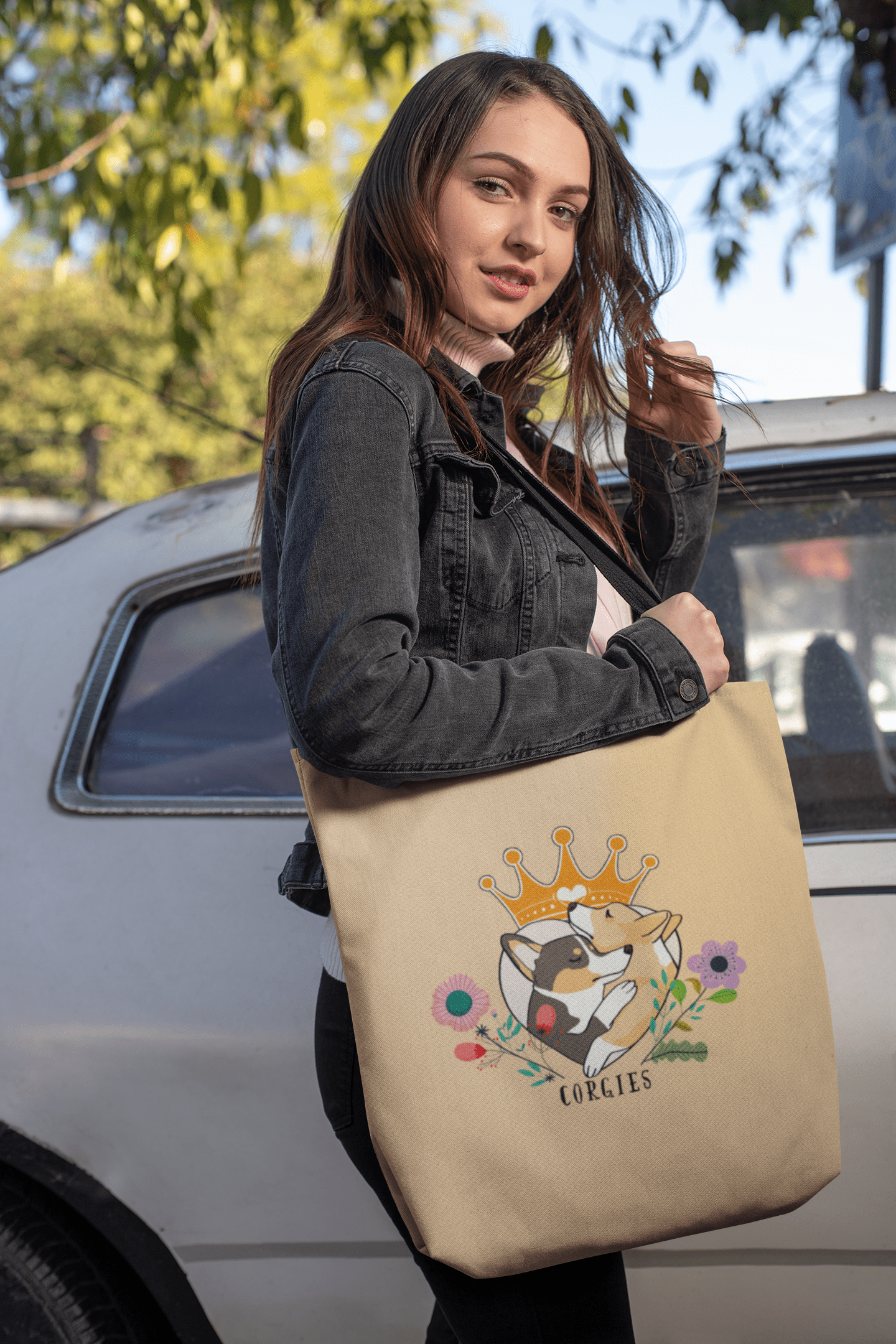 Royal Corgis | Organic Tote Bag