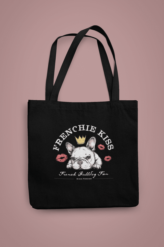 Frenchie Kiss Eco Tote Bag