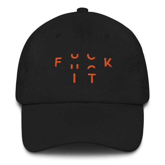F**K IT Cap - Black T-shirt by DIRT & GLORY