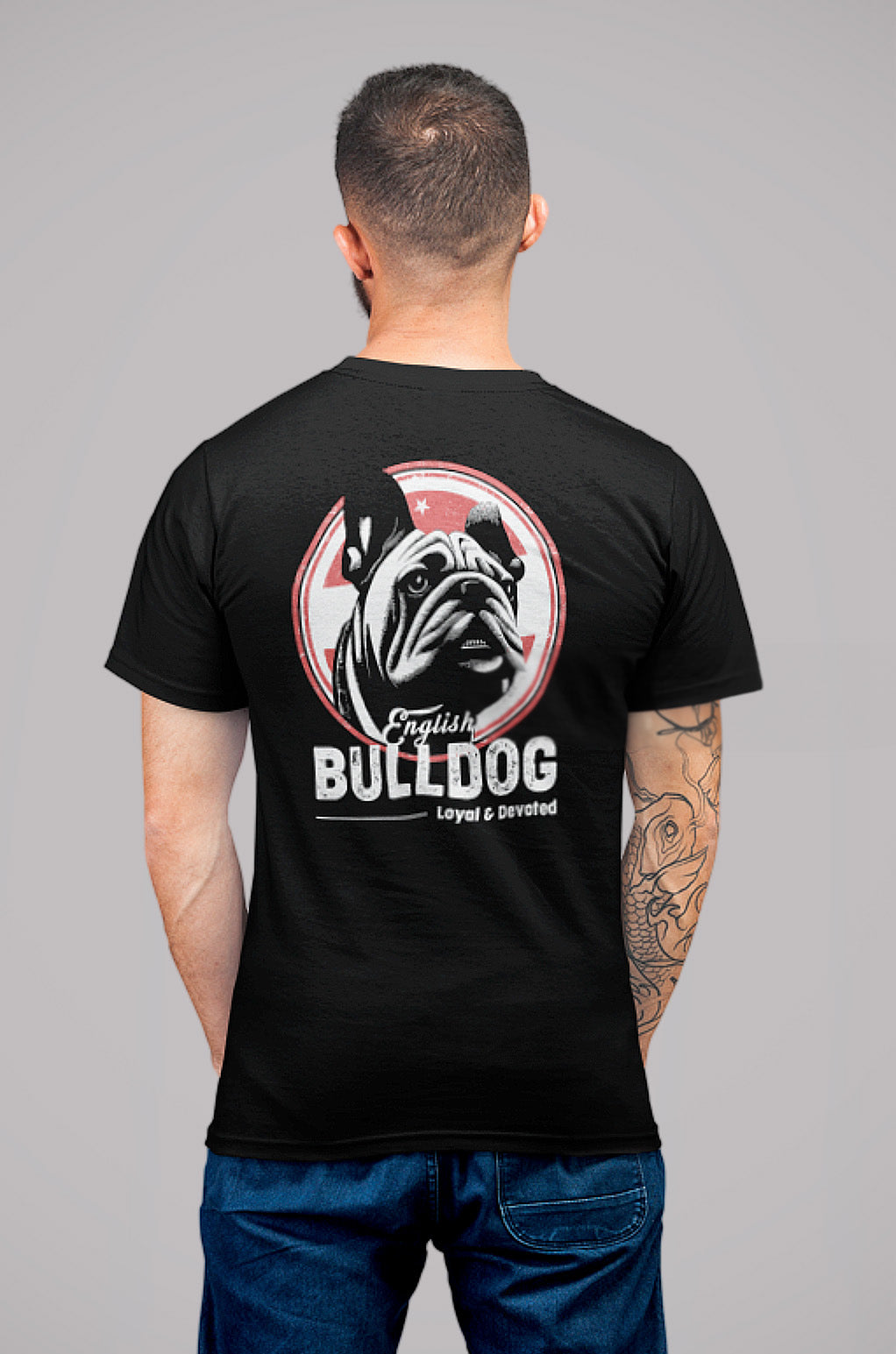 English Bulldog T-shirt | Loyal & Devoted