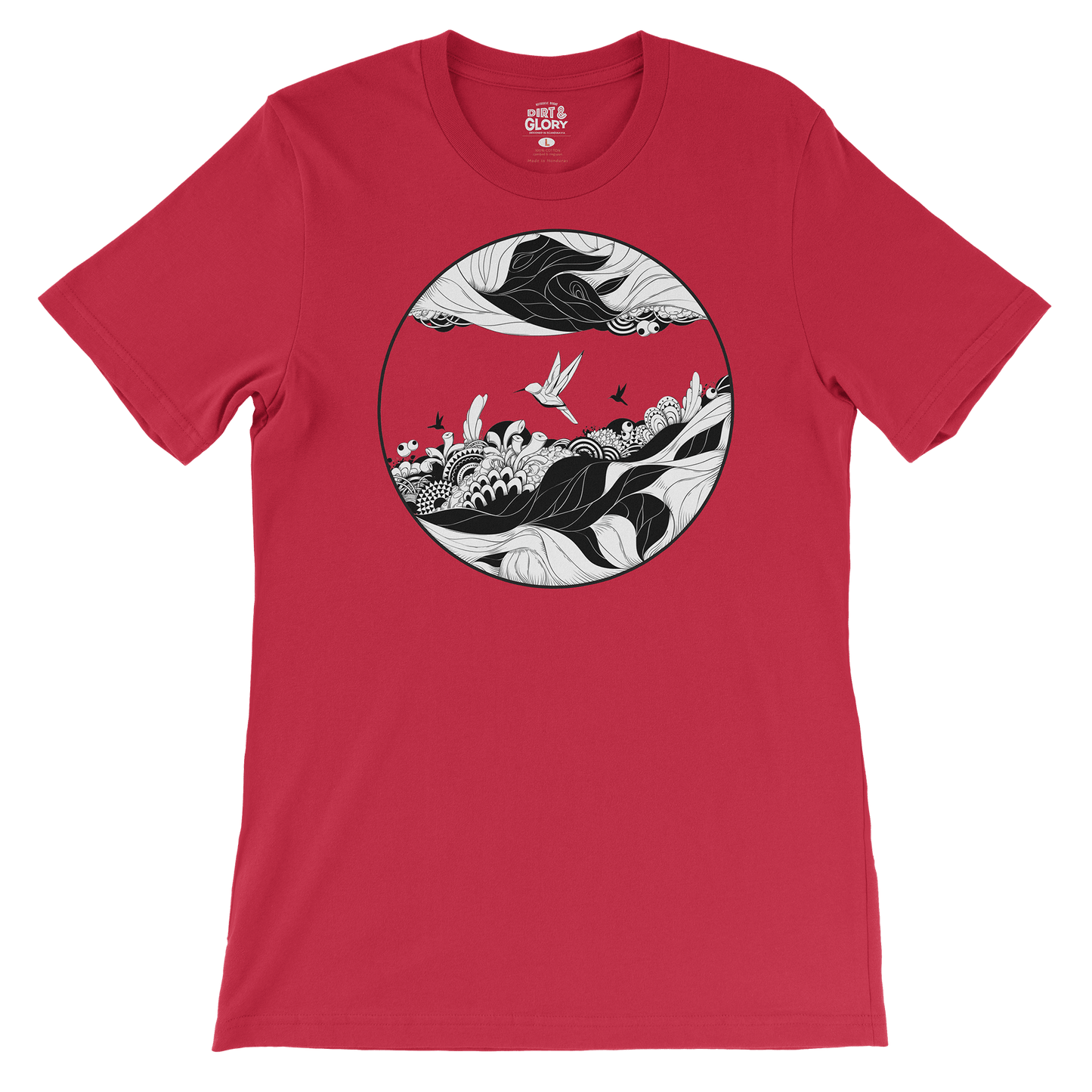Red Fantasy - Women's Tee T-shirt by DIRT & GLORY