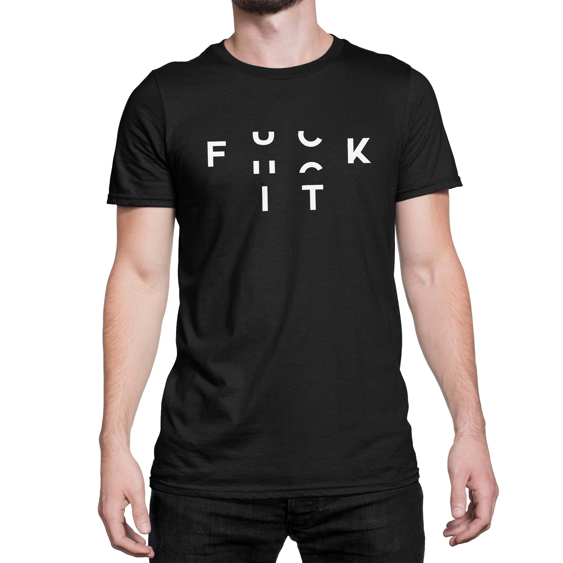 F**K IT! Men's T-shirt T-shirt by DIRT & GLORY