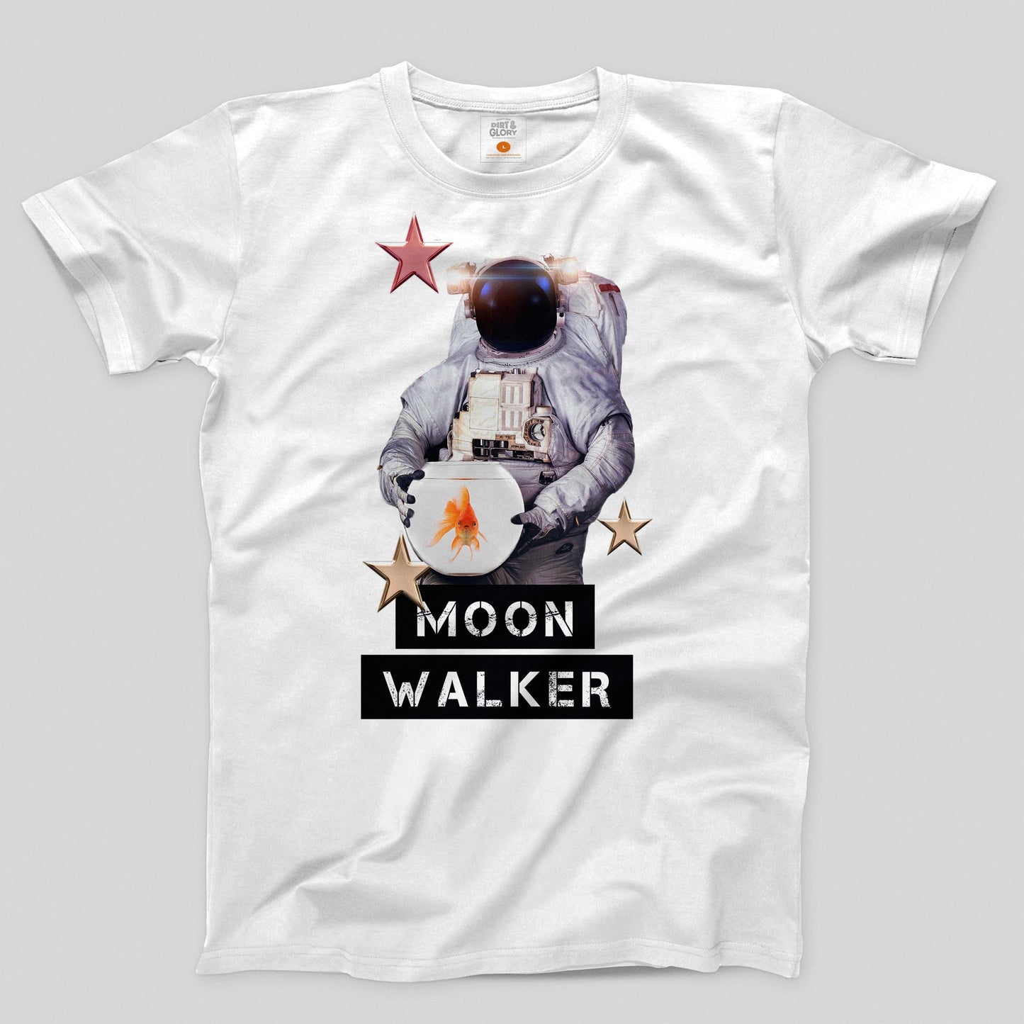 Moon Walker - Men's/Unisex T-shirt T-shirt by DIRT & GLORY