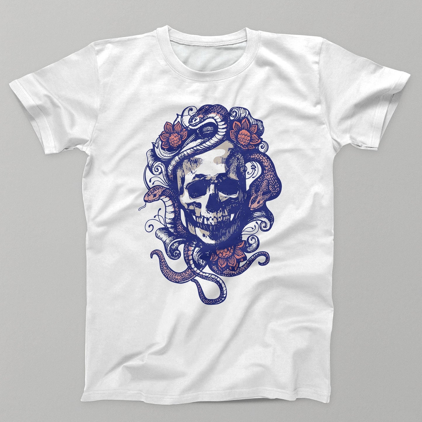 Snake Head - Men's/Unisex T-shirt T-shirt by DIRT & GLORY