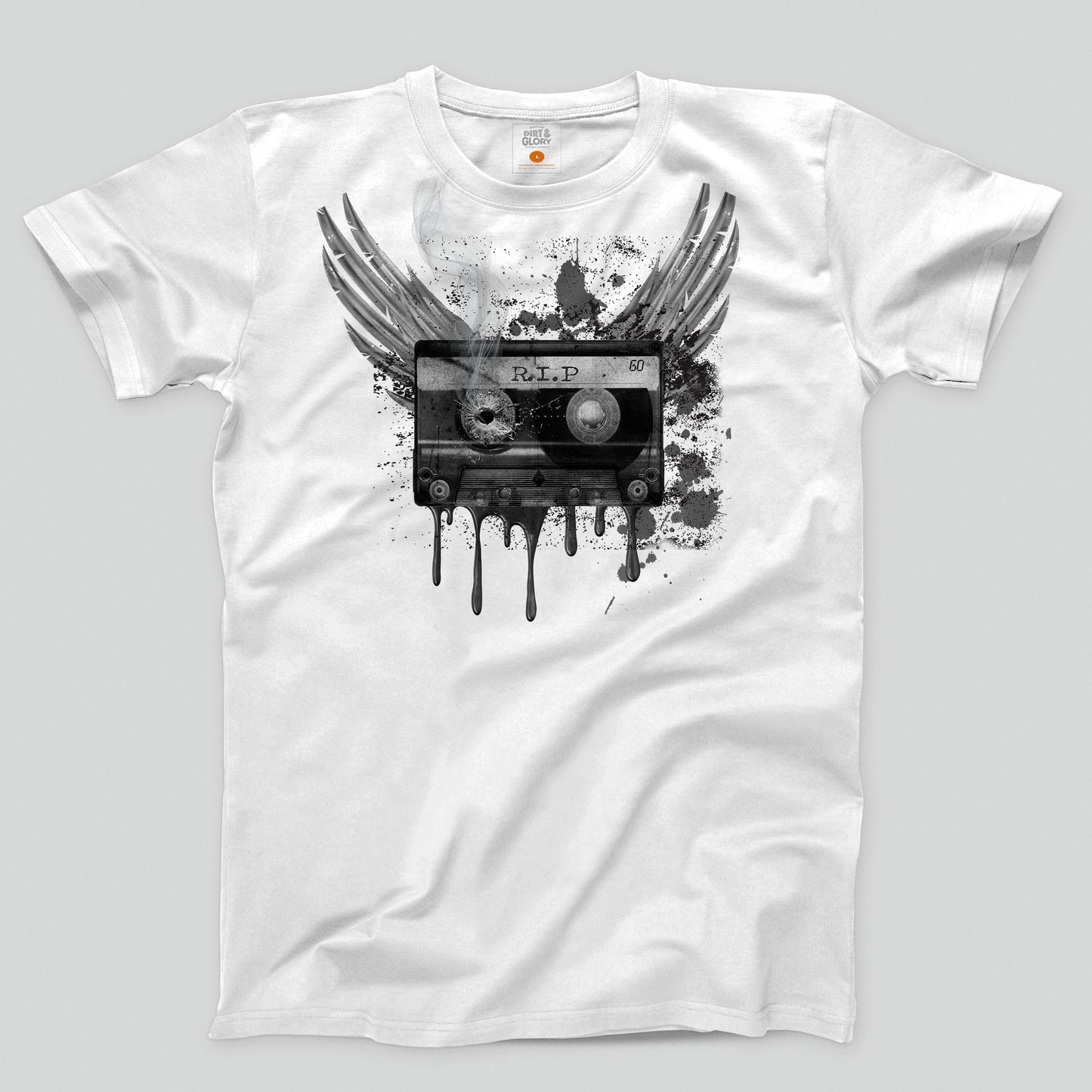 Tape Death - Men's/Unisex T-shirt T-shirt by DIRT & GLORY